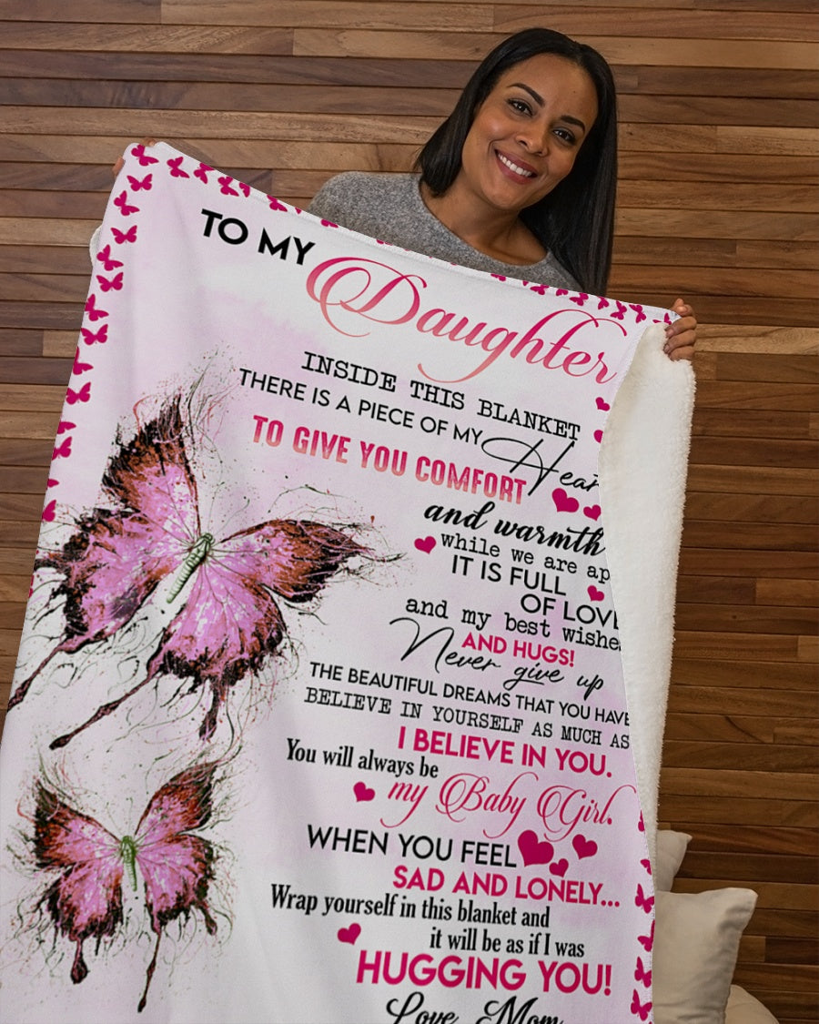 Manta de regalo especial para tu hija - de mamá