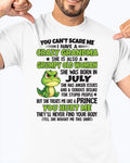 JULY - YOU CAN'T SCARE ME - FOR GRANDSON - GIFT FROM GRANDMA - NGHL07 (SKU09-85-07)