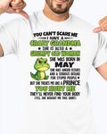 MAY - YOU CAN'T SCARE ME - FOR GRANDSON - GIFT FROM GRANDMA - NGHL05 (SKU09-85-05)
