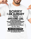 August - Awesome Girl born in August - Special gift for your boyfriend - From Wife NGHL08 (SKU.AT16)
