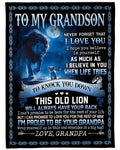 Manta de regalo especial para tu nieto - De parte del abuelo (SKUB12-138)