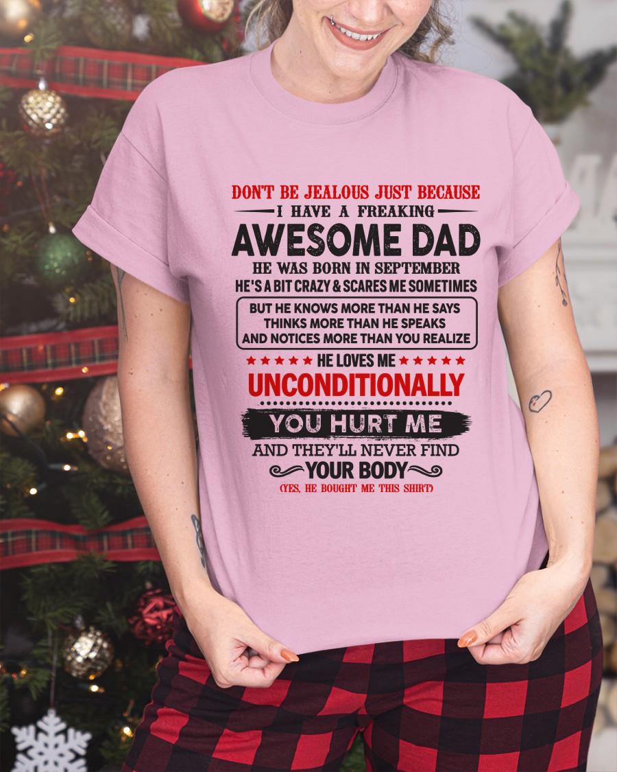 Septiembre - Papá increíble - El regalo perfecto para tu hija, hijo (SKU05-93-09)