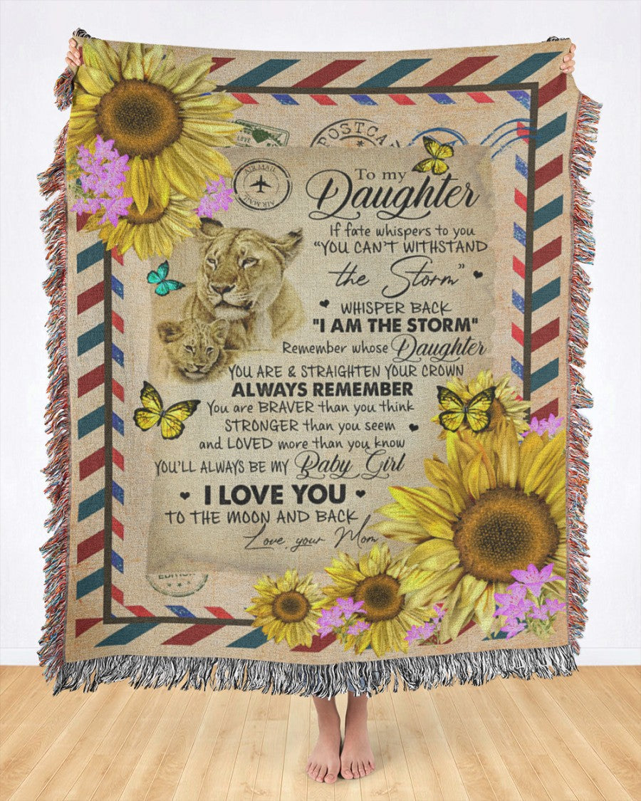 Manta de regalo especial para tu hija - De mamá