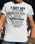 MI ACTITUD ES GRACIAS A UNA MADRE INCREÍBLE - Regalo perfecto para tu hijo (SKU-MS02)