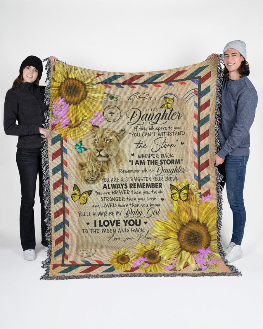 Manta de regalo especial para tu hija - De mamá