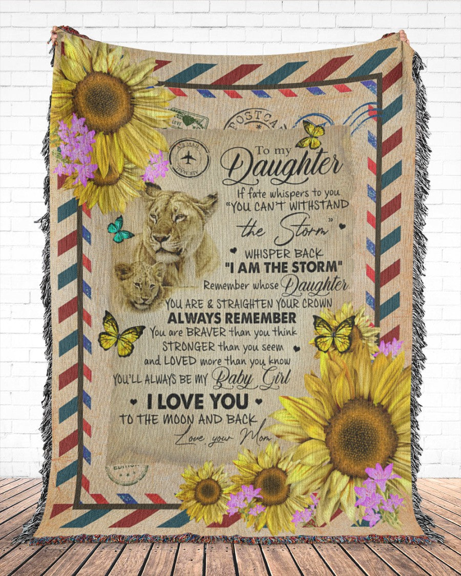 Manta de regalo especial para tu hija - De mamá