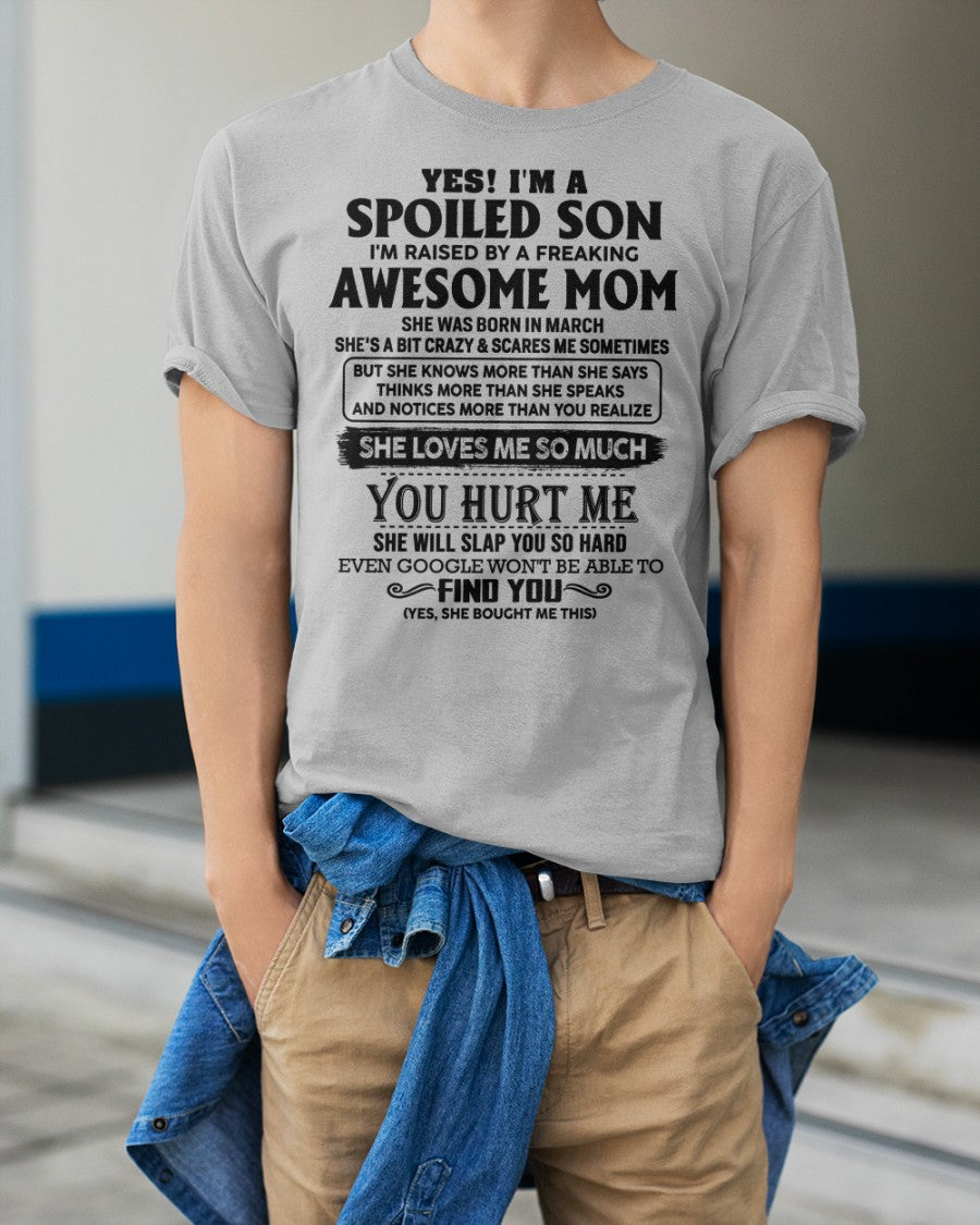 Marzo - Mamá Maravillosa - Regalo Perfecto Para Tu Hijo de Mamá - NGHL03 (SKU-SPW-03)