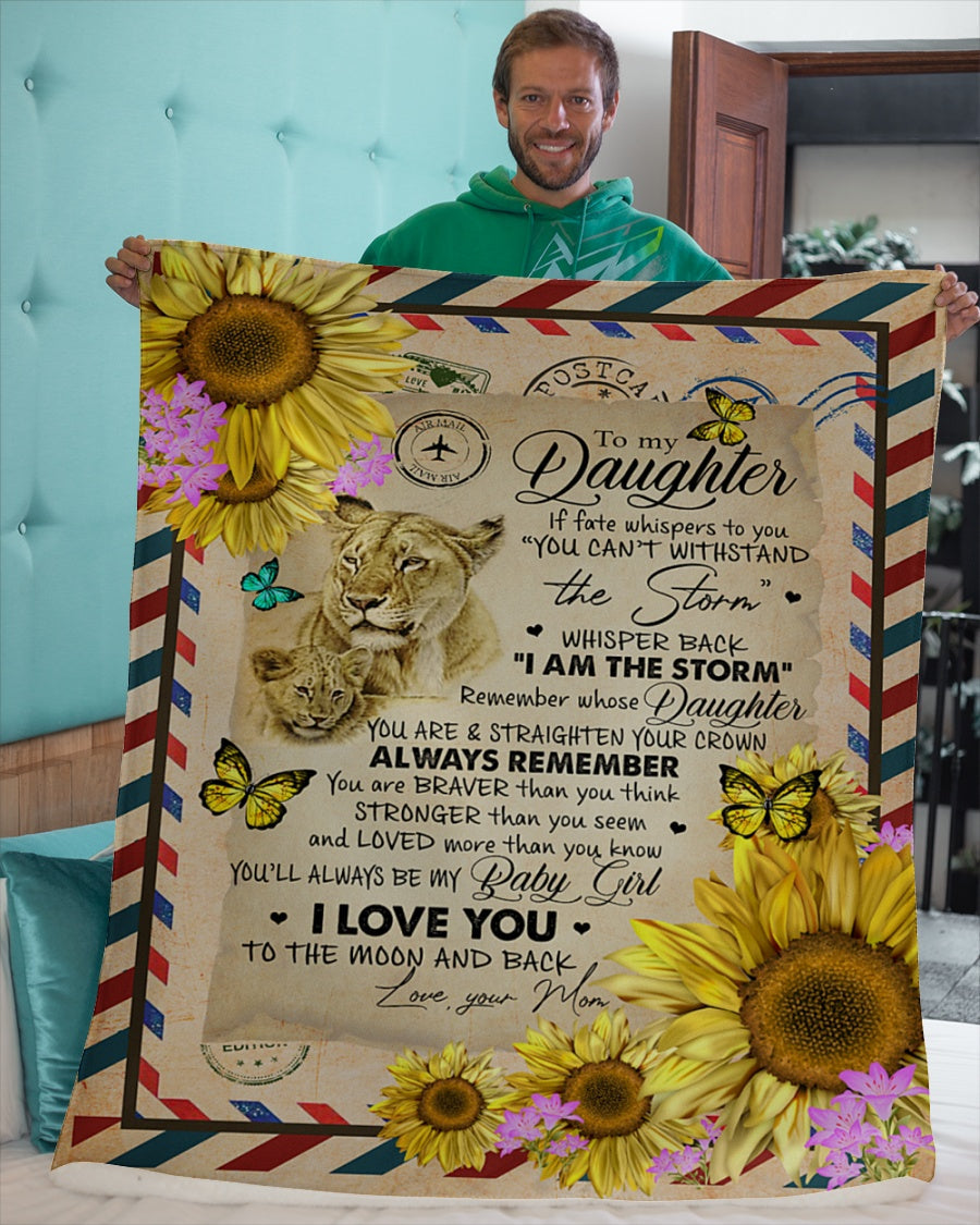 Manta de regalo especial para tu hija - De mamá