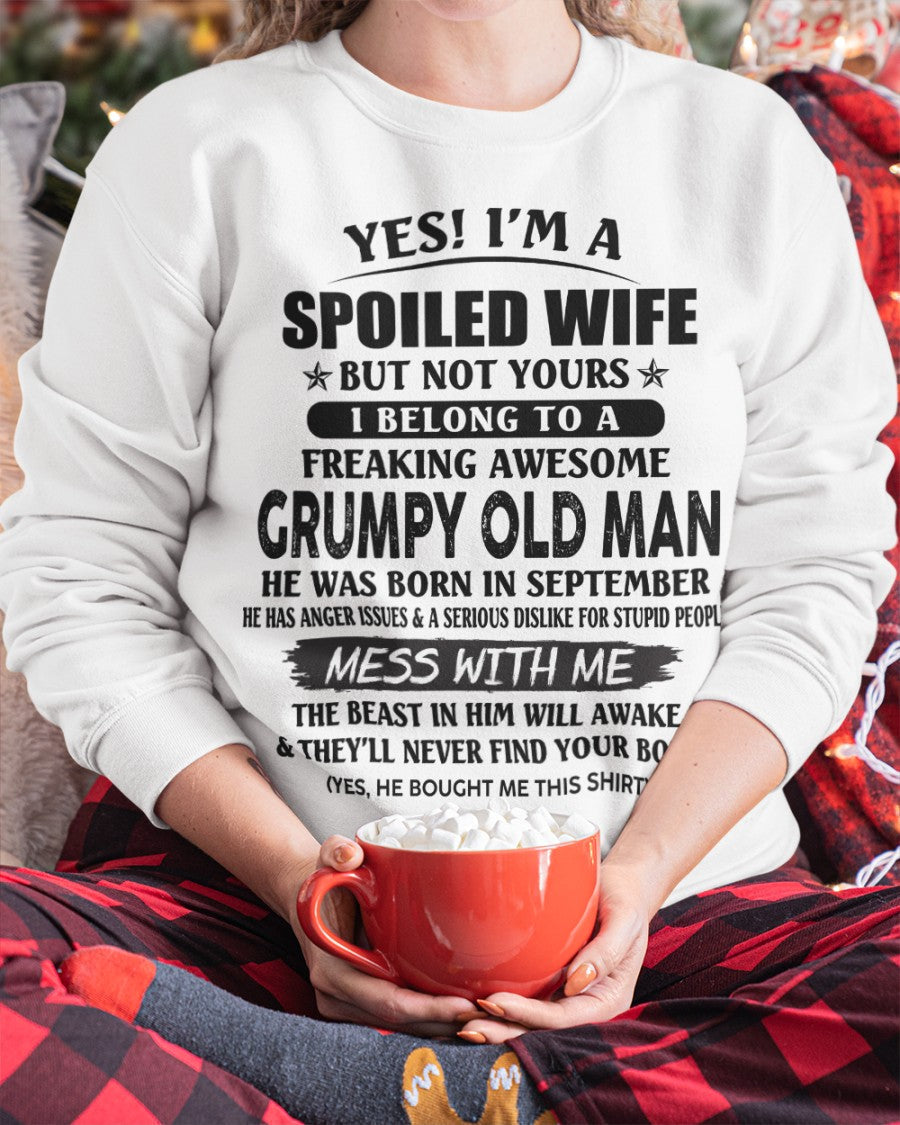 Grumpy Old Man September – Perfect gift for your wife – NGHL09 (SKU08-63-09)