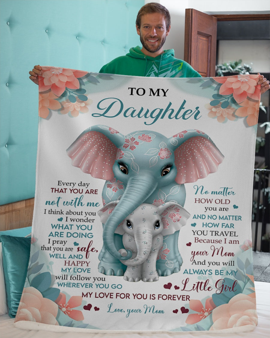 Para mi hija - Manta de mamá de regalo para mi hija