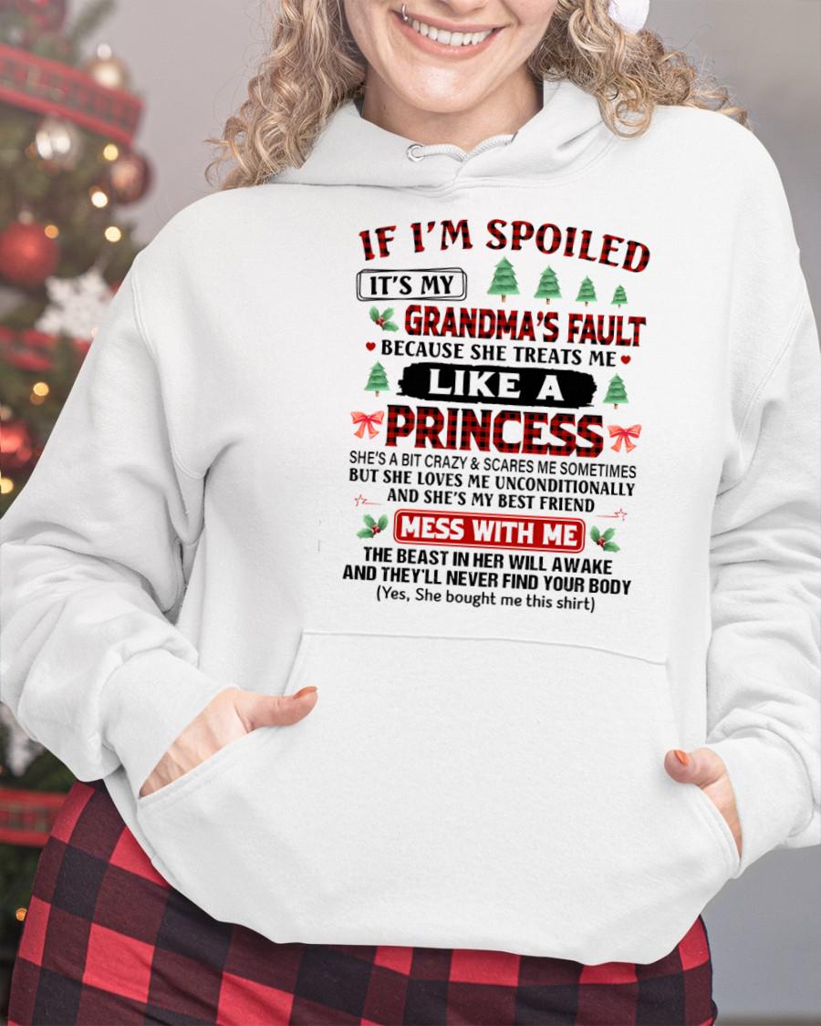 CHRISTMAX T-SHRIT FOR GRANDDAUGHTER - GIFT FROM GRANDMA - NGHL00