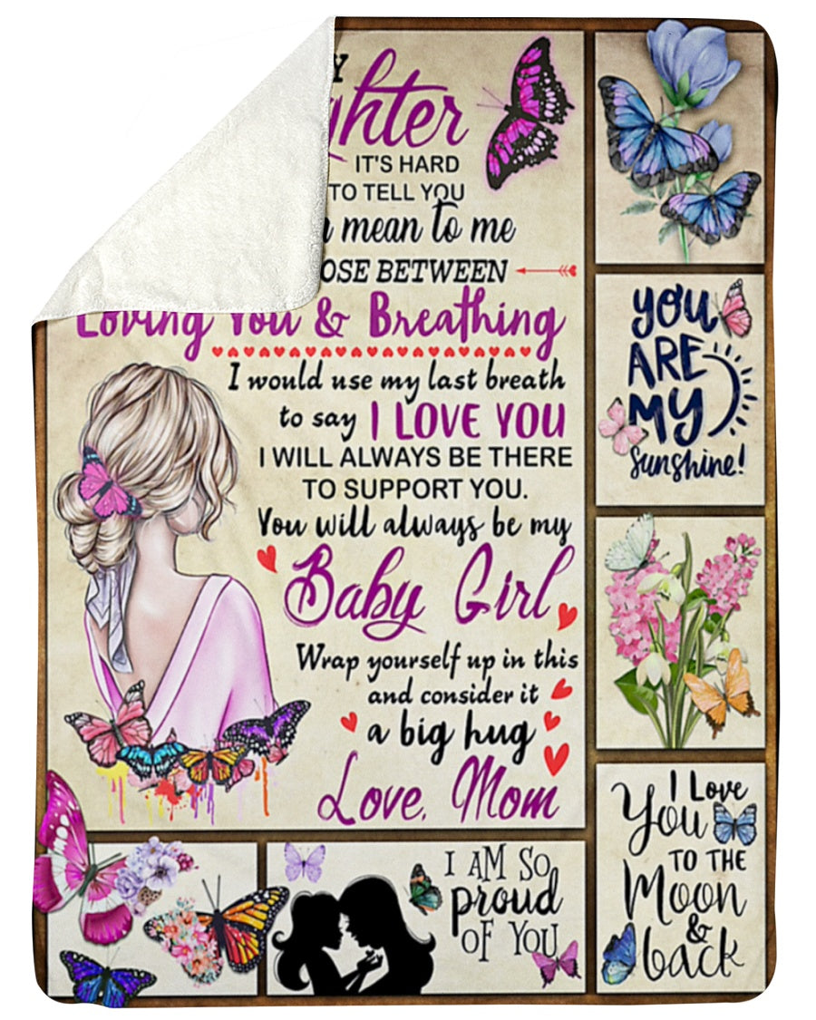 Manta Regalo Especial Para Tu Hija - De Mamá