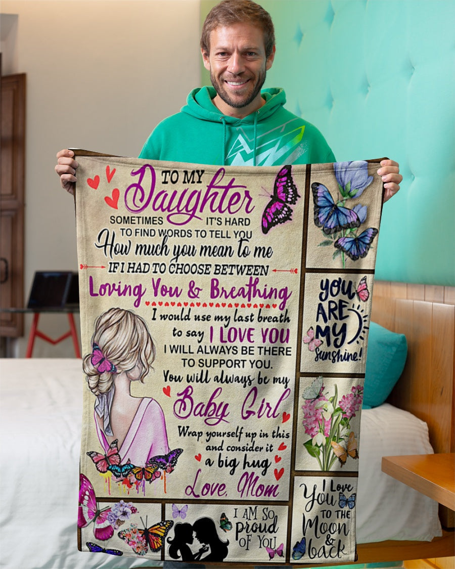 Manta Regalo Especial Para Tu Hija - De Mamá