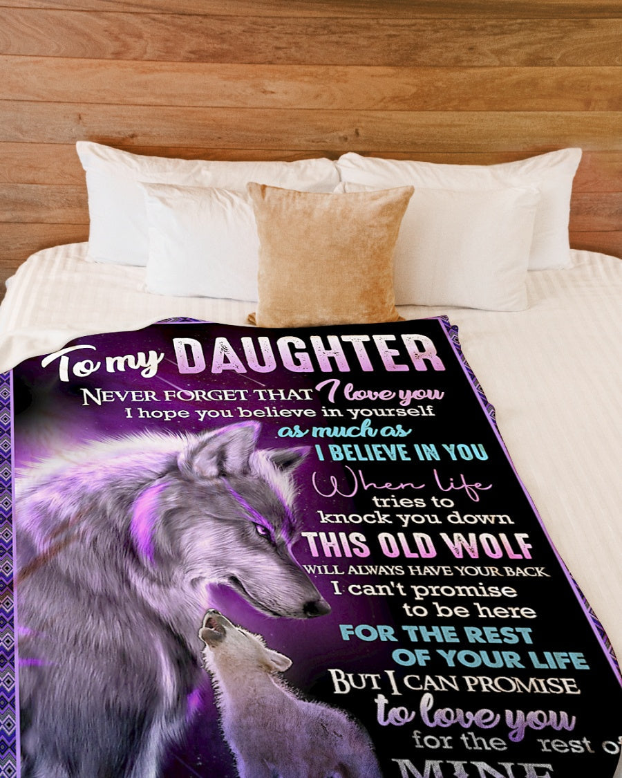 Manta de regalo especial para tu hija - De papá