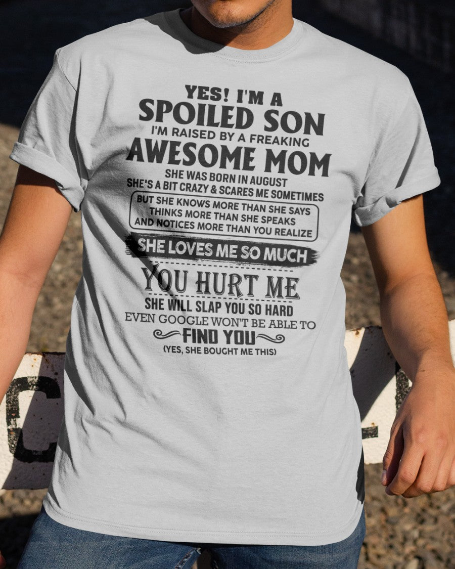 Agosto - Mamá increíble - El regalo perfecto de mamá para su hijo - NGHL08 (SKU-SPW-08)