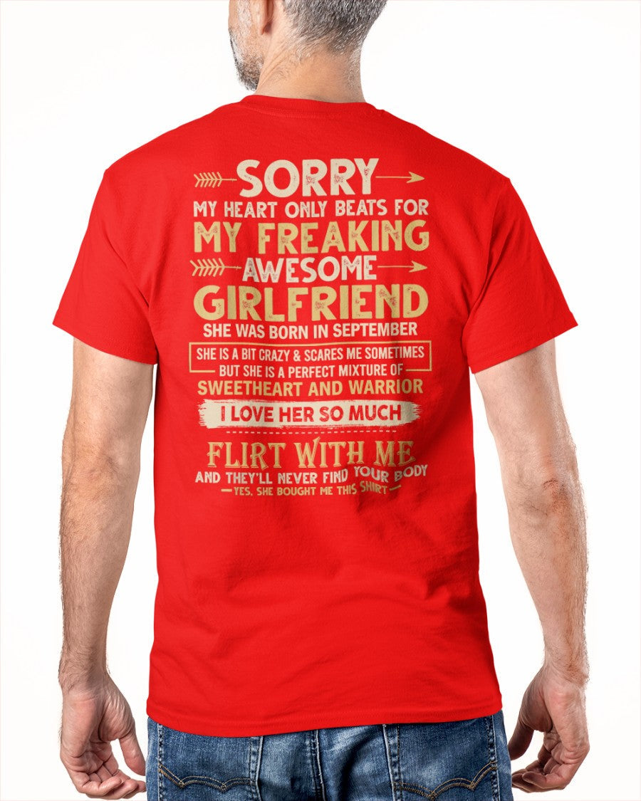 Septiembre - Chica Impresionante - Regalo Perfecto Para Tu Novio, Esposo (SKU05-103-09)
