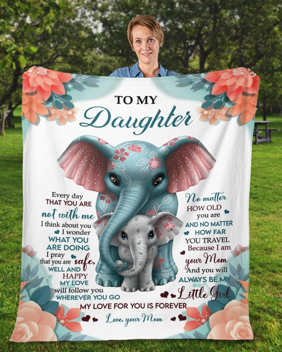 Para mi hija - Manta de mamá de regalo para mi hija