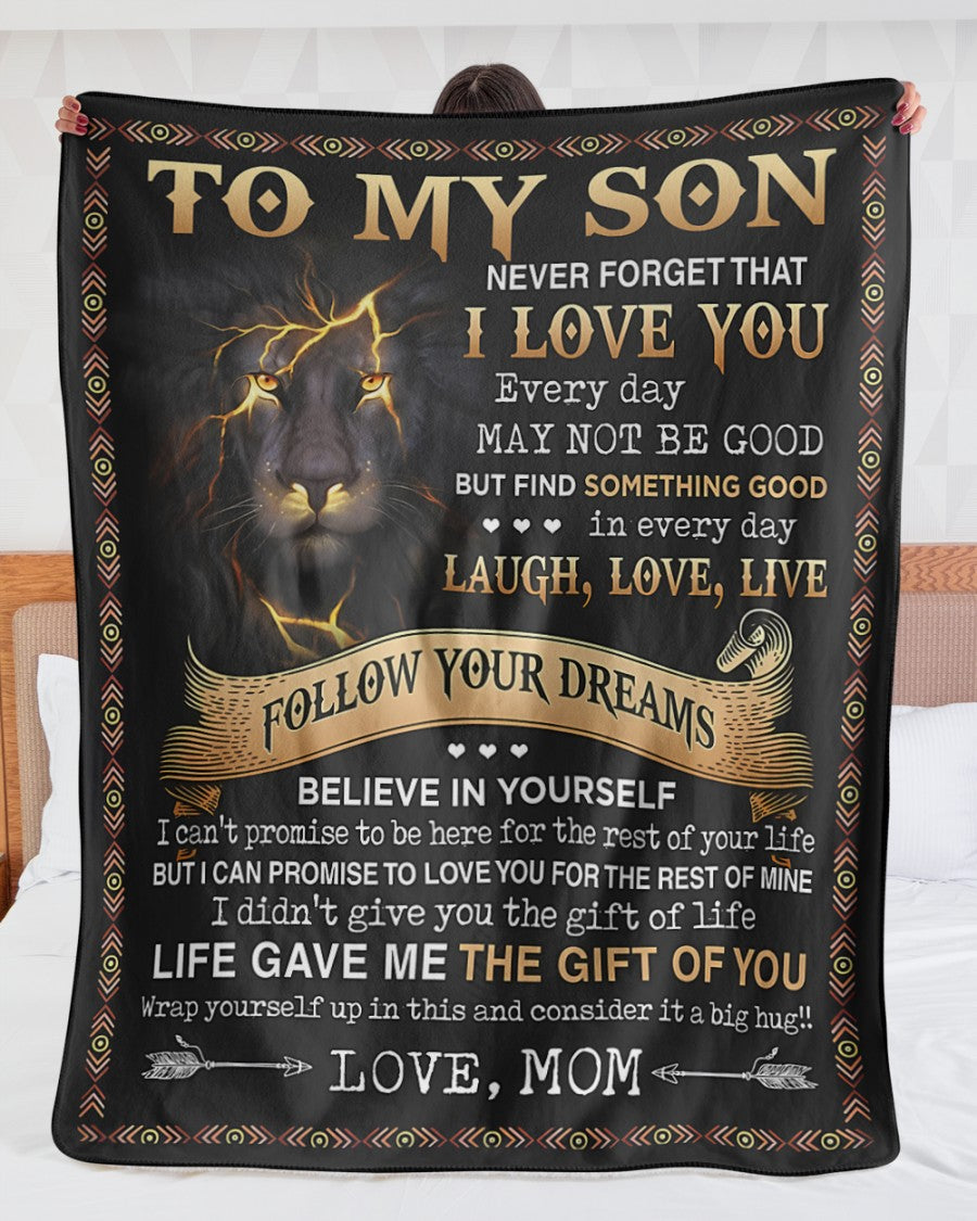 Manta Regalo Especial Para Tu Hijo - De Mamá (SKUB09-12)
