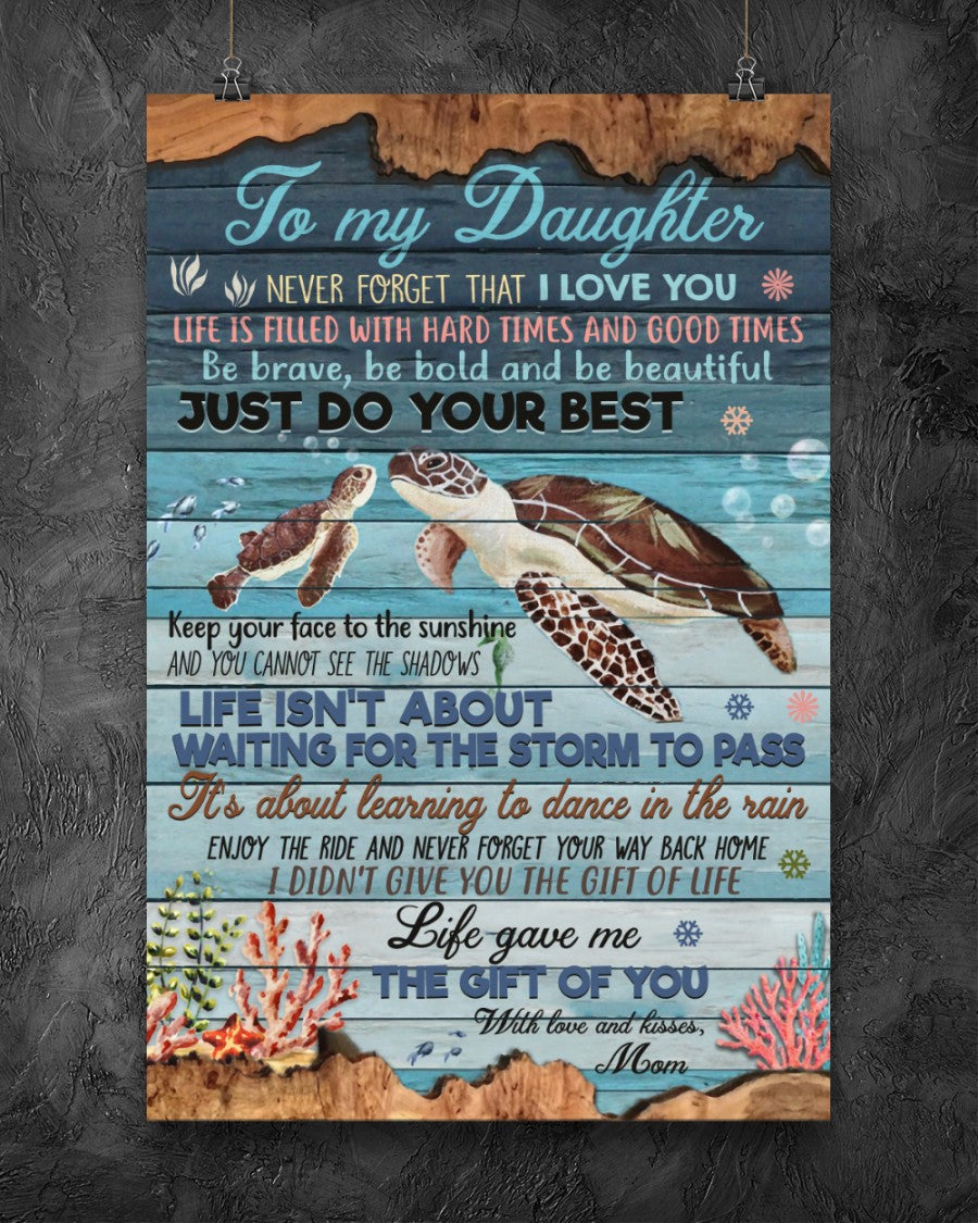 PARA MI HIJA DE MAMÁ LIENZO