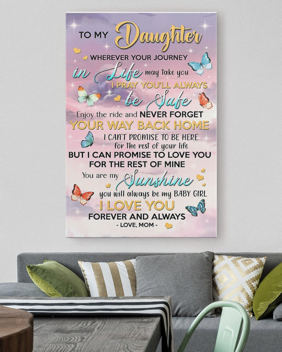 PARA MI HIJA DE MAMÁ LIENZO