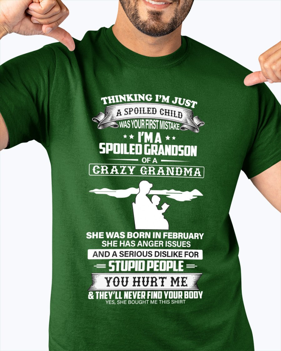 Camisa consentido por la abuela Edición Febrero – De la abuela al nieto NGHL02 (SKU-GMS2-02)