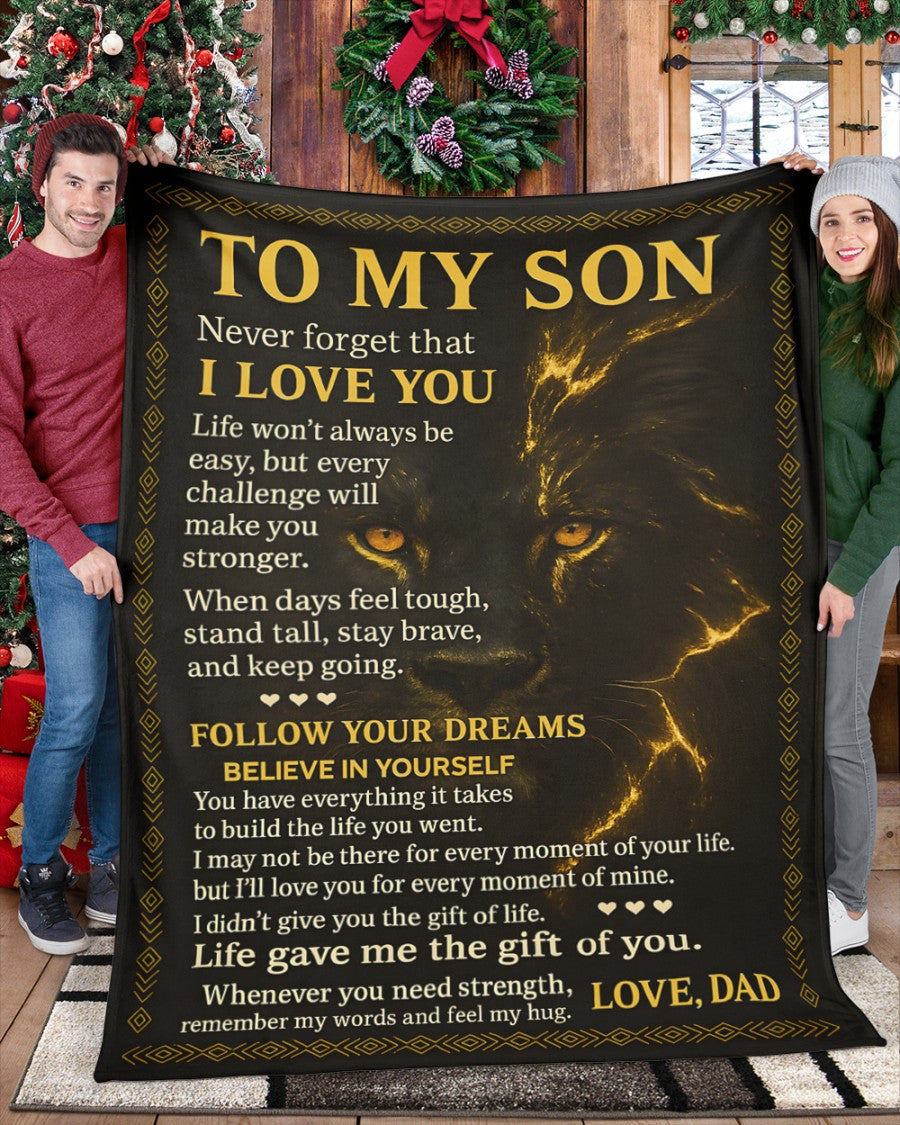 MANTA PARA HIJO - REGALO DE PAPÁ - REGALO DE COMODIDAD Y CALIDEZ NTTD00 (SKUB-DAD-DT01)