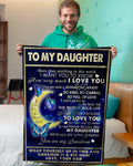 Manta de regalo especial para tu hija - de papá (SKUB06-91)