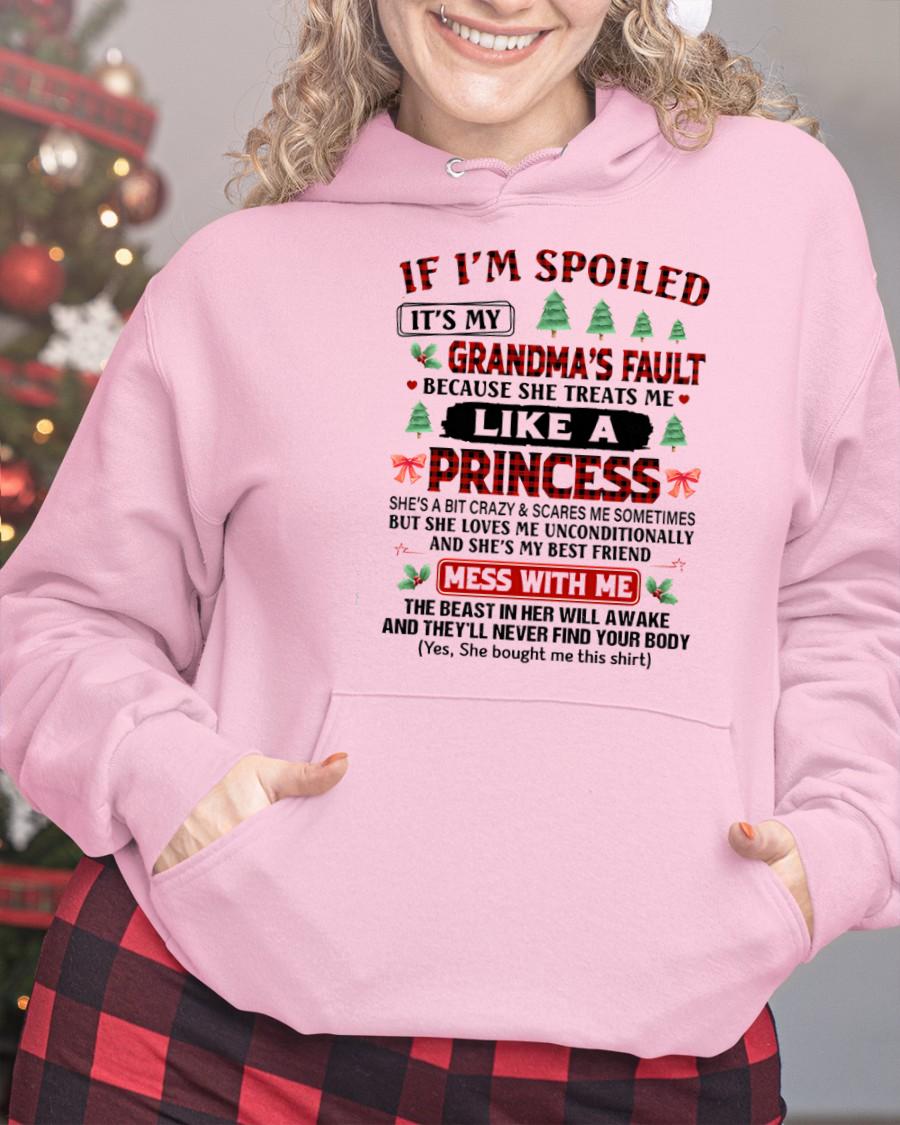 CHRISTMAX T-SHRIT FOR GRANDDAUGHTER - GIFT FROM GRANDMA - NGHL00