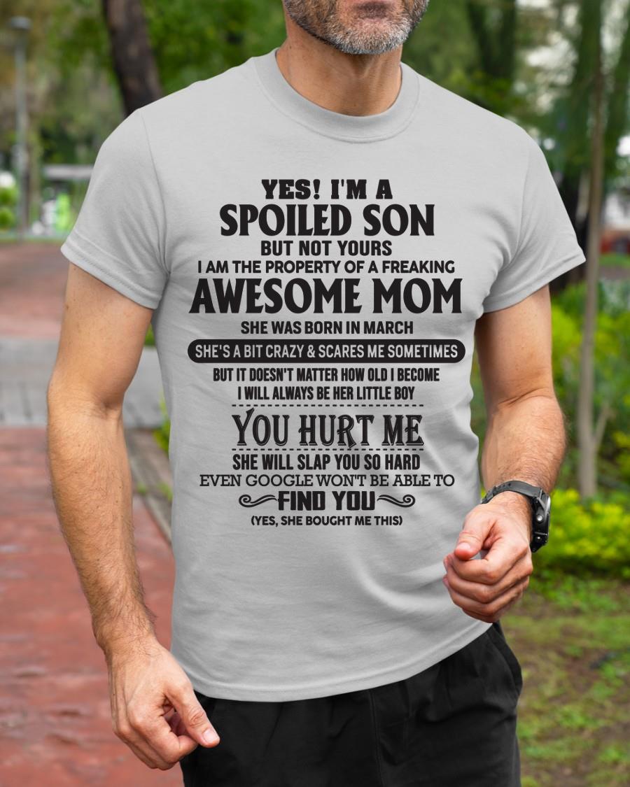 March - Gift for Son From Mom - NGHL03 ( SKU-MS01-03)