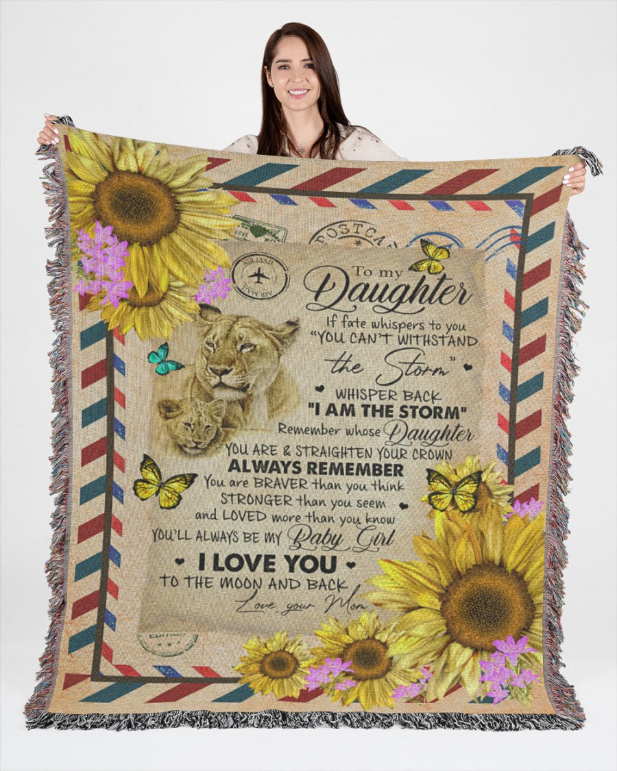 Manta de regalo especial para tu hija - De mamá