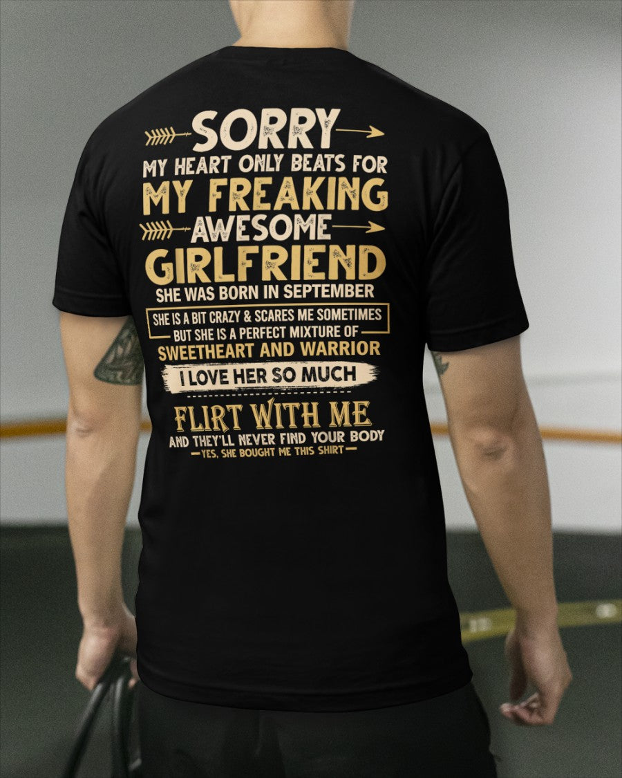 Septiembre - Chica Impresionante - Regalo Perfecto Para Tu Novio, Esposo (SKU05-103-09)