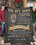 MANTA PARA MI HIJO - REGALO DE MAMÁ - REGALO DE CONFORT Y CALIDEZ (SKUB09-12)