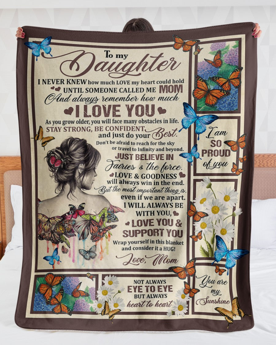 Manta de regalo especial para tu hija - De mamá