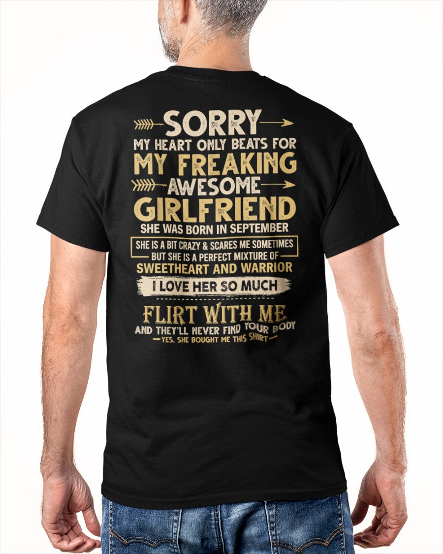 Septiembre - Chica Impresionante - Regalo Perfecto Para Tu Novio, Esposo (SKU05-103-09)