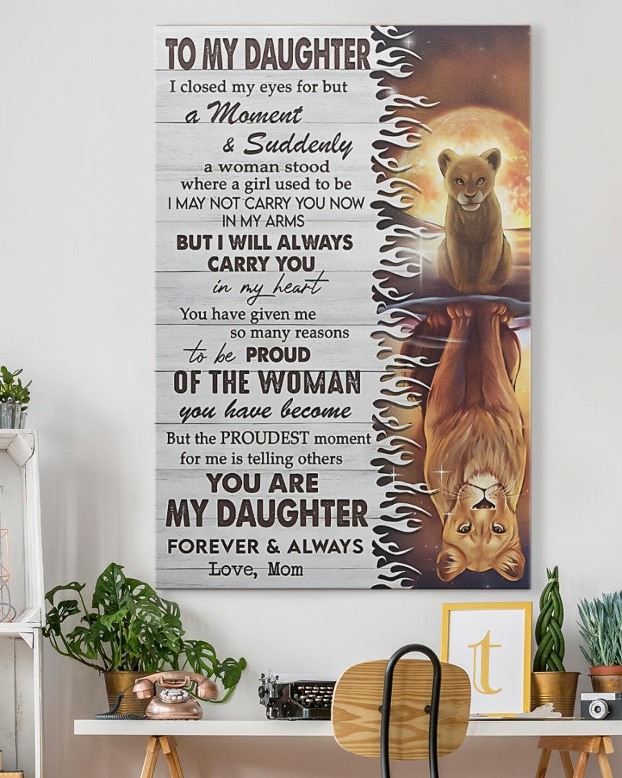 PARA MI HIJA DE MAMÁ LIENZO