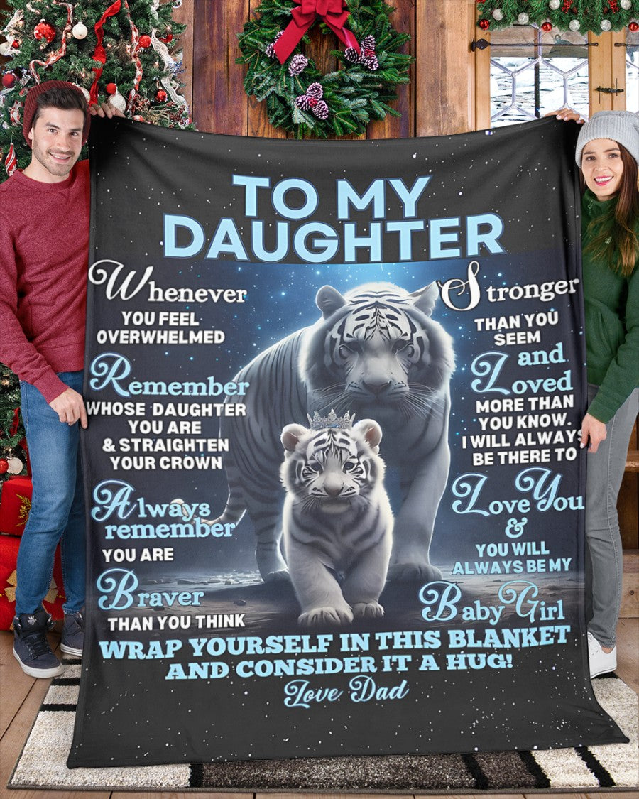 MANTA PARA HIJA - REGALO DE PAPÁ - REGALO DE CONFORT Y CALIDEZ NTTD00 (SKU-CHAU-B04)