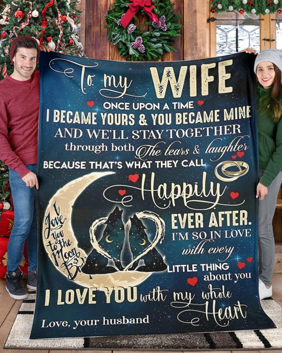 Manta de regalo especial para tu esposa - De parte de tu esposo (SKU-CHAU-B13) FULL