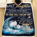 Manta de regalo especial para tu hija - De mamá