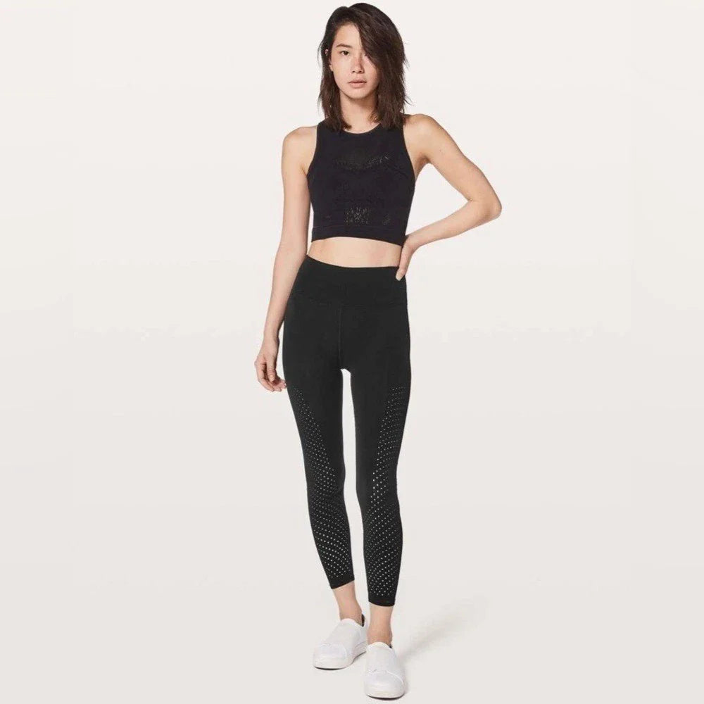 Mallas Lululemon Reveal 7/8 *Velocity, Talla 4