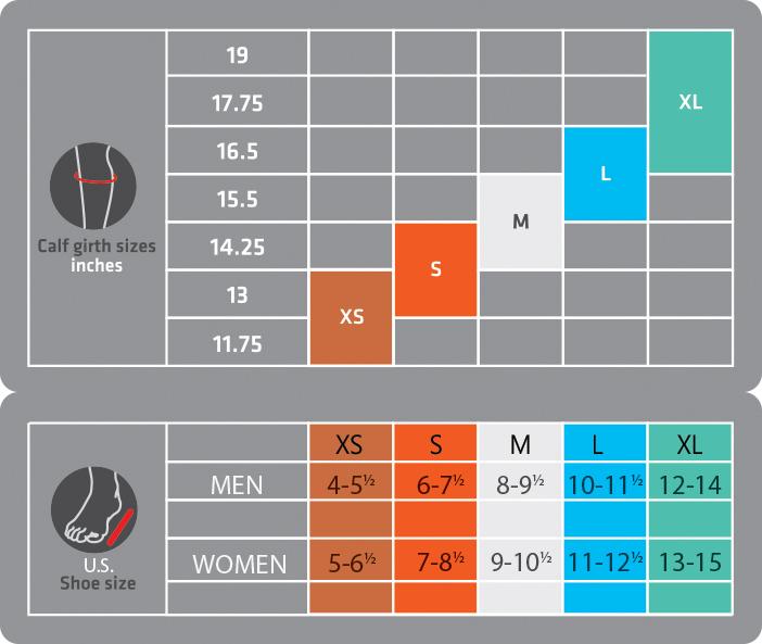 Calcetines de compresión para hombre, hasta la rodilla (1 par)