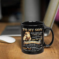 Regalo perfecto de cumpleaños o Navidad – Taza de Papá para mi Hijo