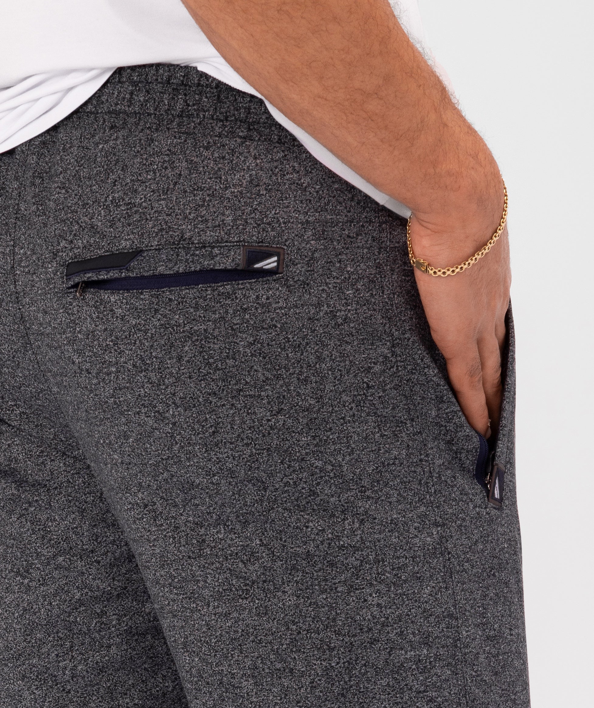 Pantalones de chándal deportivos cómodos para todo el día - Con forma cónica (Talla alta)