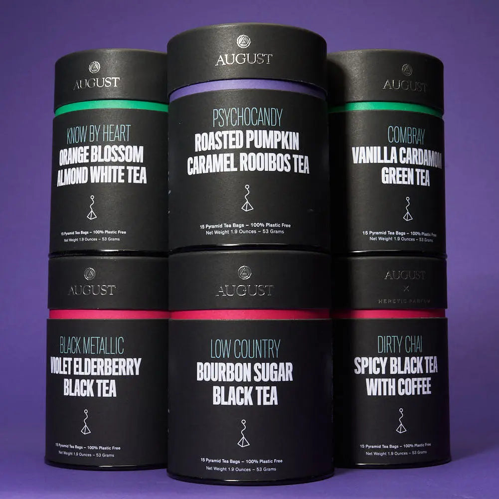 Todas las bolsitas de té - Prueba cada sabor de agosto