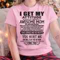 Abril - Gracias Mamá - MI ACTITUD LA HEREDÉ DE MI MALDITA Y FANTÁSTICA MADRE - Regalo de Mamá Para Hijo e Hija - NGHL04 Abril (SKU-TMD-04)