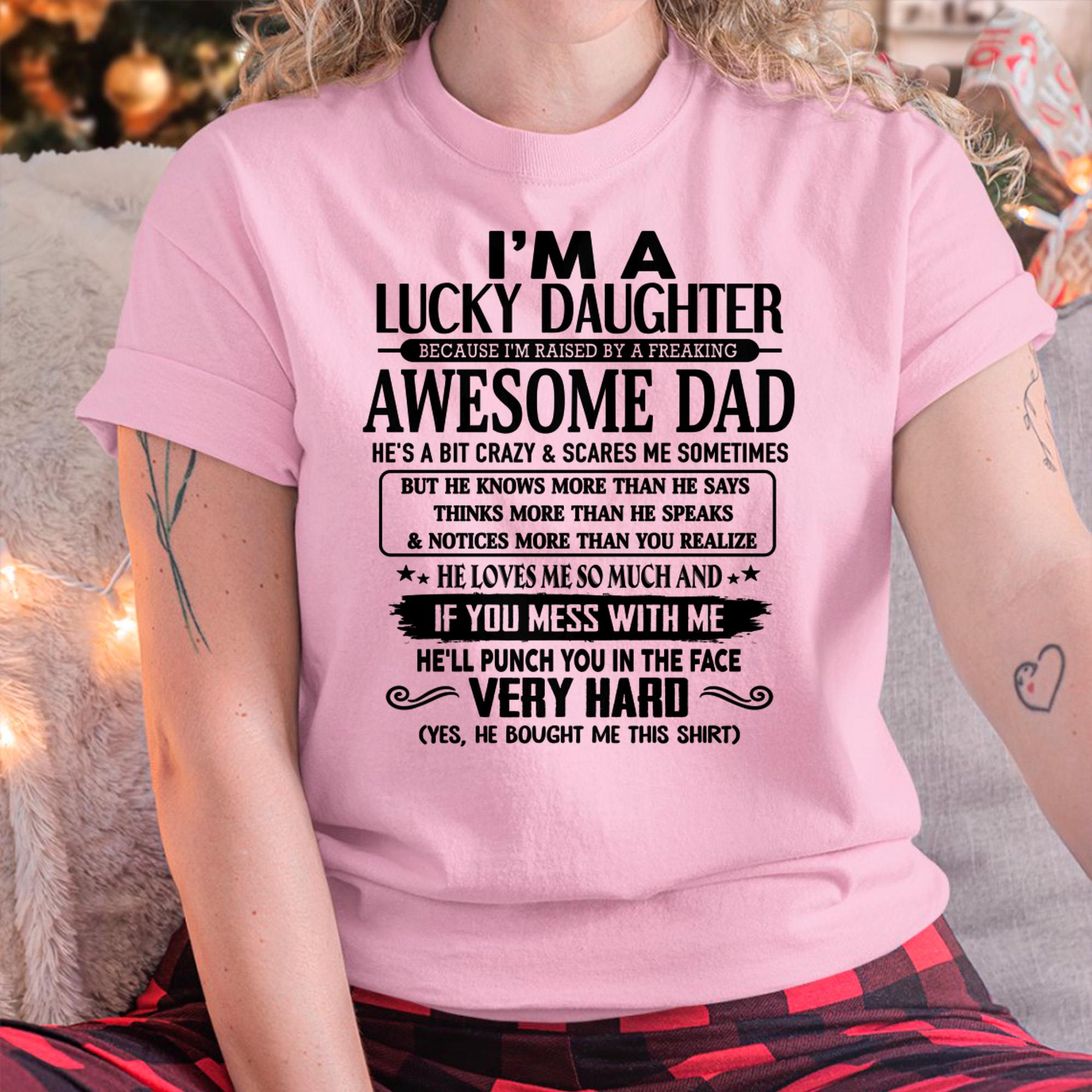 Soy una hija afortunada - Regalo para hija de papá - NGHL00 (SKU-TLUCKYDD-00)