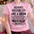 December - Sorry I am already taken by a freaking awesome guy - Gift for Wife From Husband - NGHL12 (SKU-SRG-12)