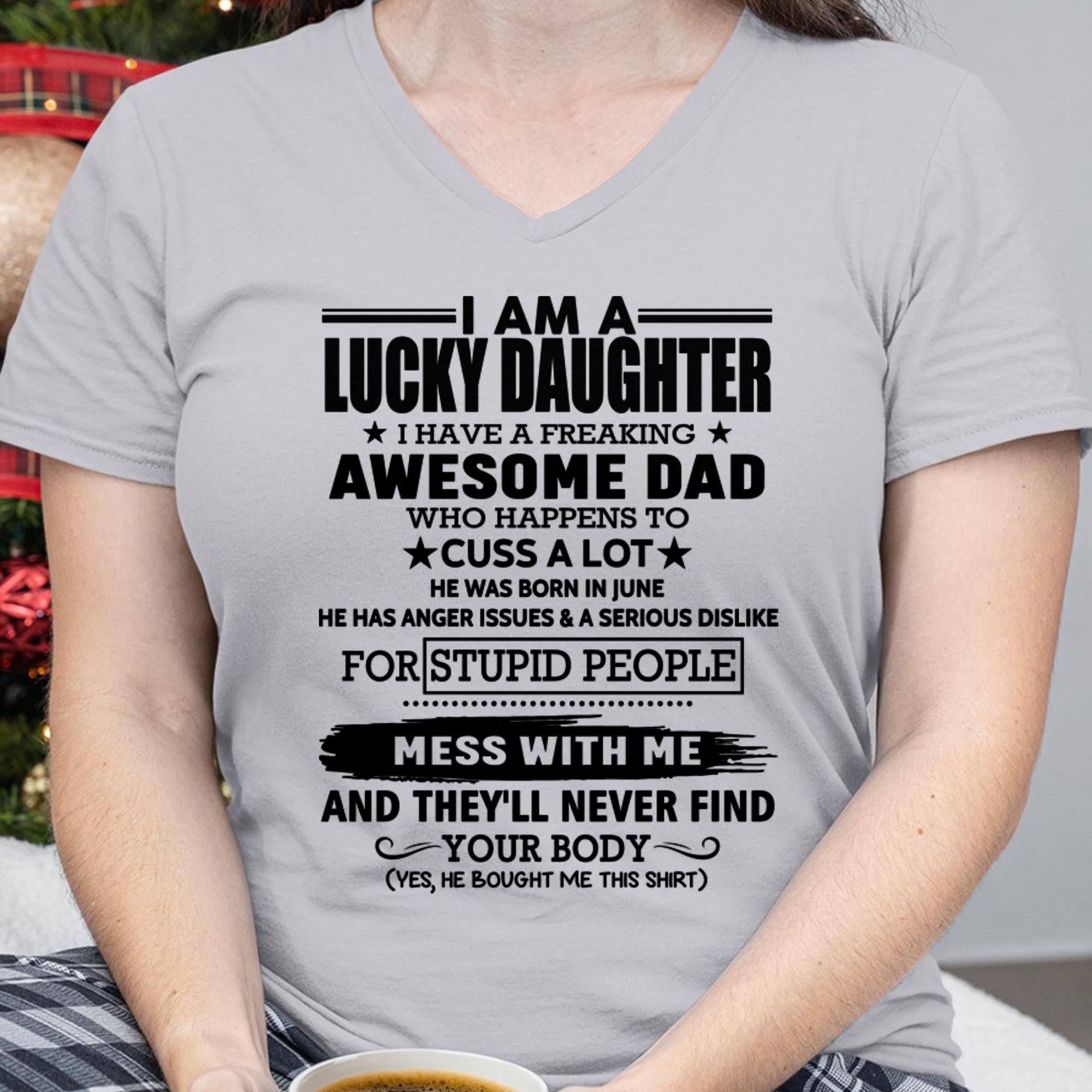 Junio - Soy una hija afortunada - Regalo para hija de papá - NGHL06 (SKU-T1406DD-06)