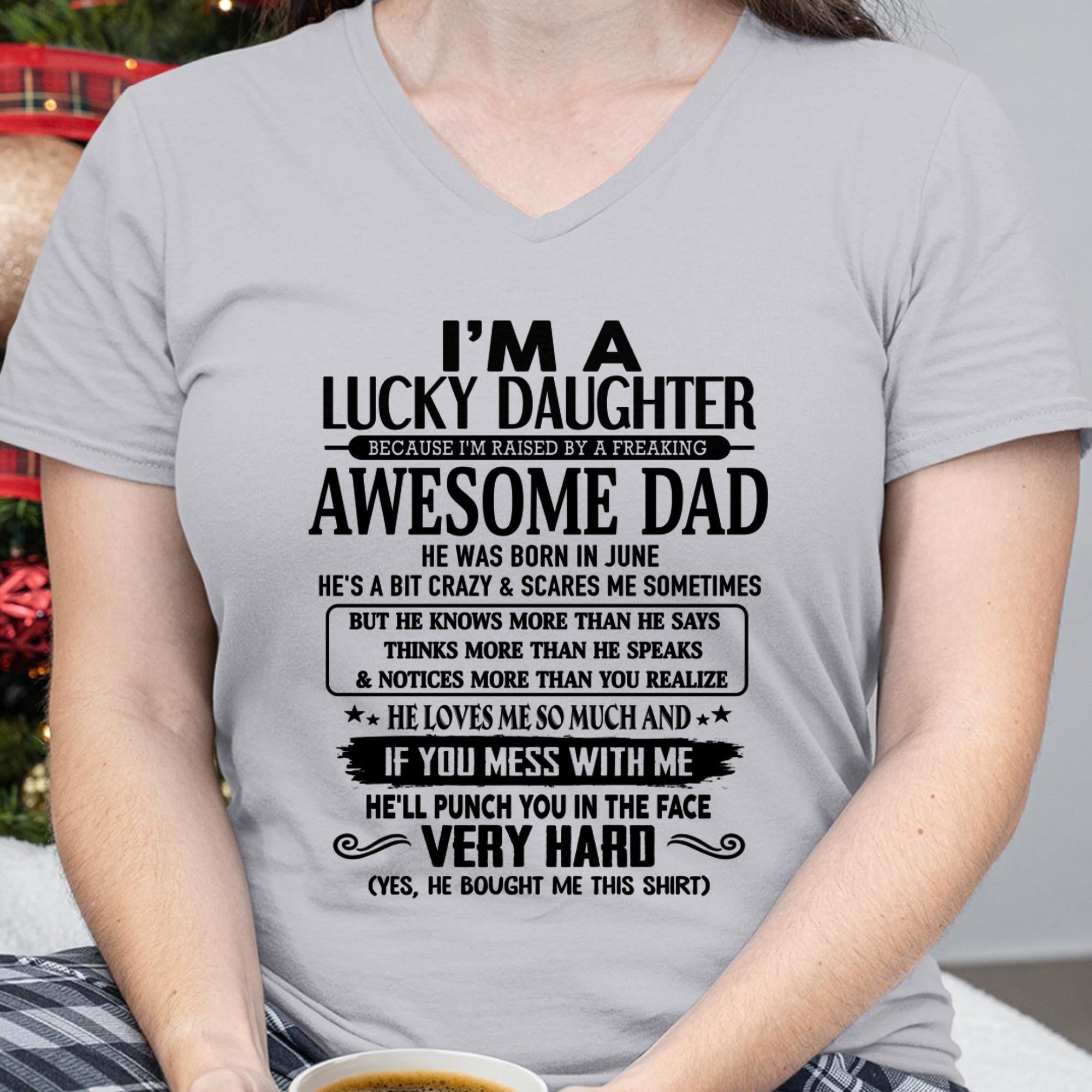 Junio - Soy una hija afortunada - Regalo para mi hija de papá - NGHL06 (SKU-TLUCKYDD-06)